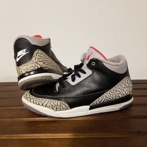 Nike Air Jordan 3 Black Cement 88 3Y